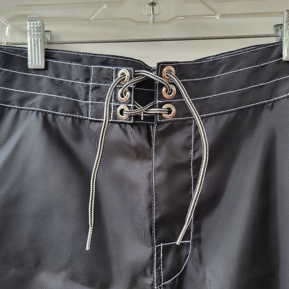 Birdwell Britches 310 Men's Size 36 Black Boardshorts Surf Shorts - Picture 3 of 14